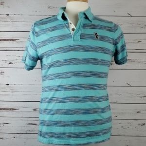 Original Lucky Brand CA Surfer Bear Polo Sz L
